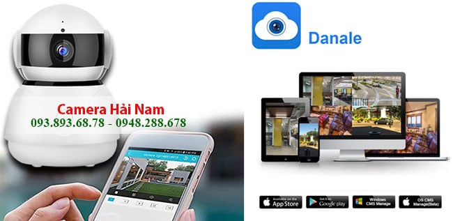 Danale - Hướng dẫn LINK Tải & Cài đặt CMS Danale xem camera wifi Hải Nam trên Điện thoại, Máy tính, PC